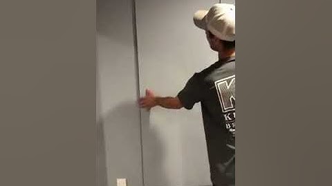 Installing a 24x60 Hinged Drywall Access Panel
