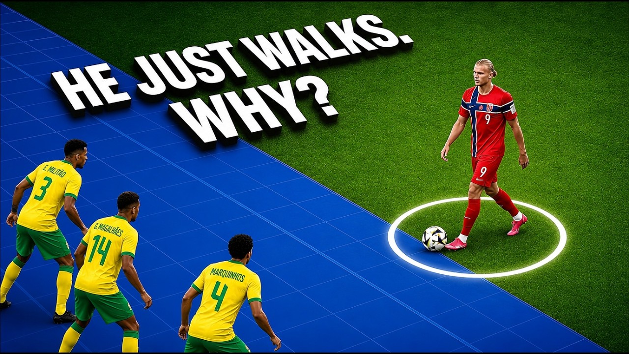 Why Haaland Walks 84% Of The Match