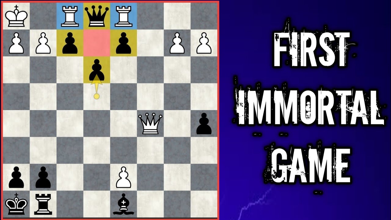 The First Immortal Game of Chess