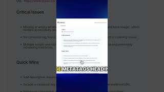 AI Agent - Automated Technical SEO Audit