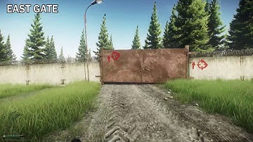 East Gate Exit Location (Woods) With Map - Escape From Tarkov
