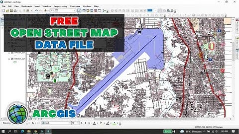 Download OSM Data File Openstreetmap Data Di ArcGIS (Shapefile) Detail