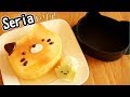 【100均 セリア】分厚いホットケーキ型ですみっコぐらし ねこのパンケーキ作り♪ 角落生物 fromegg
