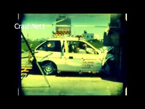 1989 Geo Metro | Frontal Crash Test | CrashNet1