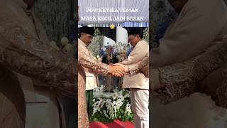 ketika besan teman sendiri‼️‼️#pengantinviral #wedding #sahabat #viraltiktok #dumes