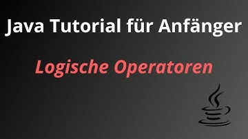 Java logische Operatoren