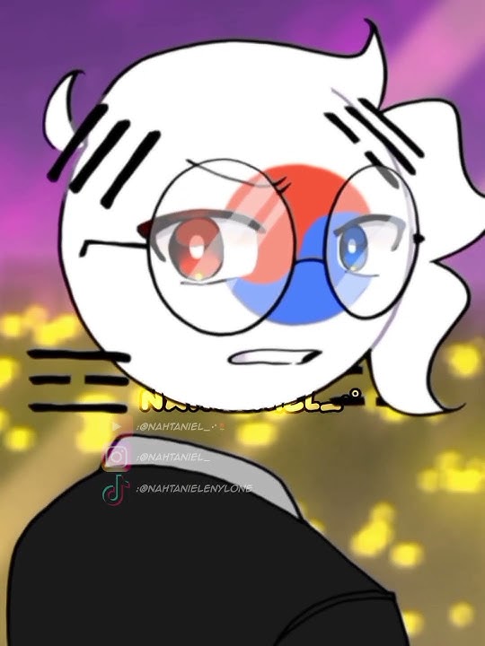 Shinunoga E-wa || countryhumans South Korea 🇰🇷 #countryhumans #trend #animation #shorts