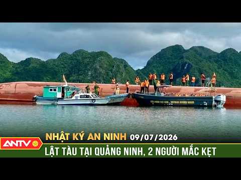 Vụ lật tàu tại đặc khu Vân Đồn: Tìm kiếm 2 người mắc kẹt | Nhật ký an ninh ngày 9/7