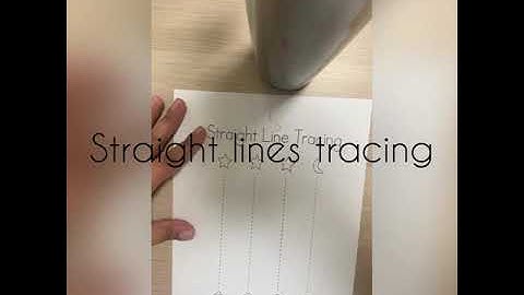 Straight lines tracing