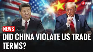 Trump Mengatakan China Melanggar Perjanjian Dagang: “Sudah Cukup untuk Menjadi Tuan yang BAIK!”