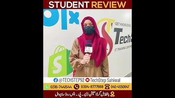 Student Review About Internship | TechStep Sahiwal | #web #techstep #programming #ytshorts #shorts