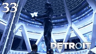 Detroit: Become Human - 100% Walkthrough: Part 33 - Battle for Detroit: Connor at CyberLife Tower