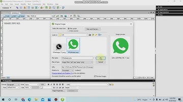 Cara Membuat Praktek Link atau Hyperlink di Macromedia Dreamweaver 8
