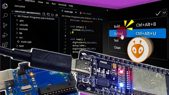 Program Arduino UNO and ESP32 with PlatformIO and Visual Studio Code ¿Better than the Arduino IDE?