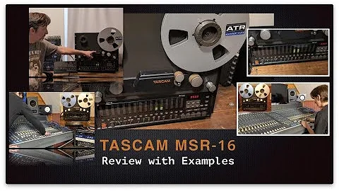 Tascam MSR 16 3 Year Review with Examples