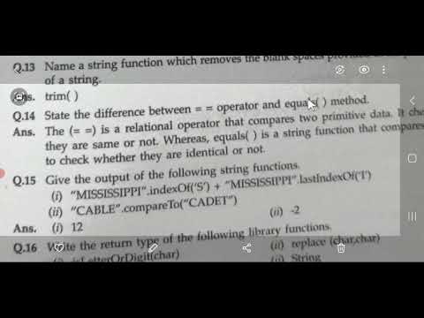 icse revision theory