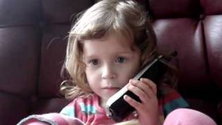 Cute Phone Conversation Between 3-year Olds