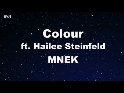 Colour Ft. Hailee Steinfeld - MNEK Karaoke 【No Guide Melody】 Instrumental