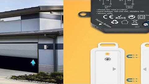 Tuya Smart Life Garage Door Wireless Sensor Opener Controller WiFi Switch Alexa Echo Google Home DIY