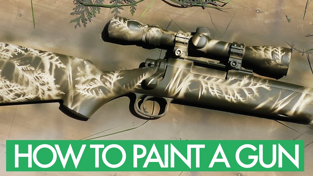 How to Paint your Rifle - MDT CA