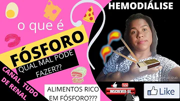 O que comer para baixar o fósforo?