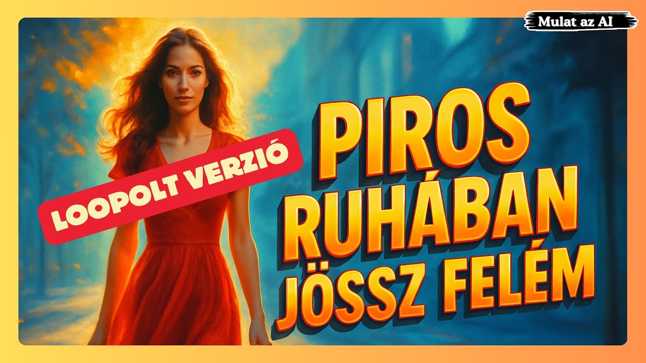 Piros ruhában jössz felém – Hosszabb (loopolt) változat @MulatazAIEnglish