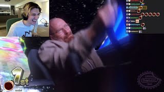 Xqc Reacts To Walter White In Mario Kart Wii