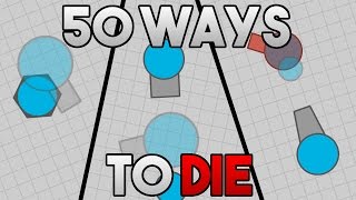 50 Ways to die in Diep.io
