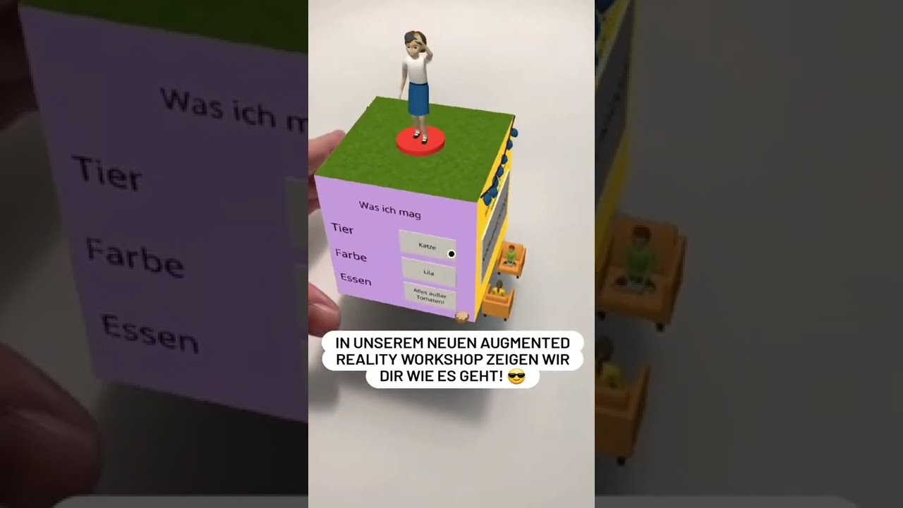 Augmented Reality mit Merge Cube