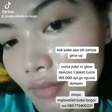 testimoni nr glow skincare memang mantul