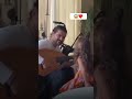 ناصيف زيتون و ابنة شقيقه في لحظة طربية عائلية رح يصدمك صوتها   اكسبلور