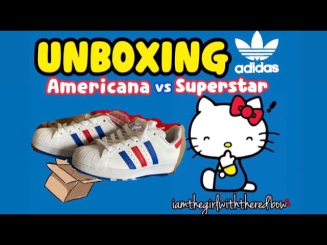 Unboxing: ADIDAS Americana vs Superstar(How I scored a bargain!) #adidas  #adidassuperstar #superstar - YouTube