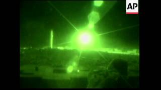 Dramatic night footage of fighting in Fallujah