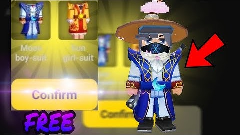 New Legendary suit For Free Holi  special 🥶🤩🔥 (Blockman GO)