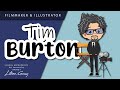 How to draw a selfportrait tim burton style by lillian gray