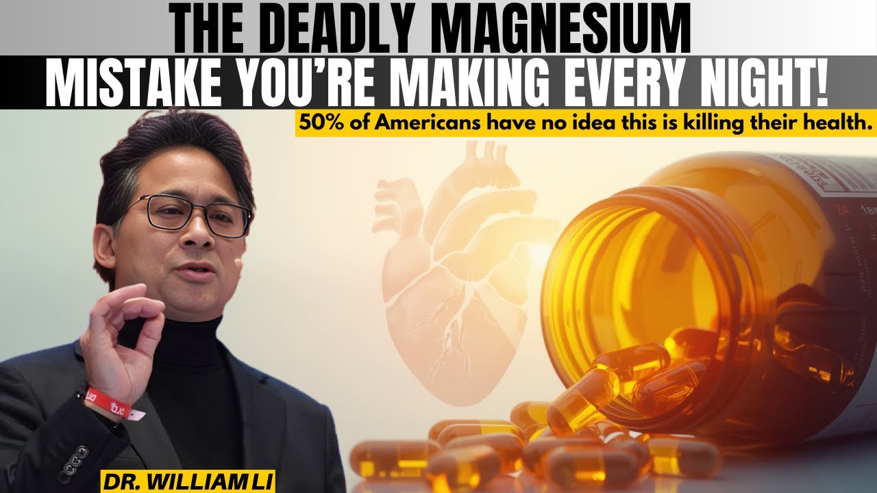WARNING The Fatal Magnesium Mistake 50 of Americans Make Nightly Dr