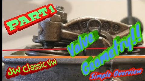 VW BUG | Setting Valve Geometry Part 1 | JW Classic VW