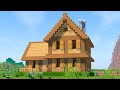 Деревянный дом для выживания в Майнкрафт - Как построить дом Minecraft