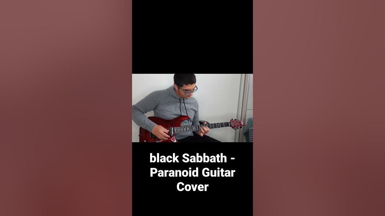 Black Sabbath - Paranoid Guitar Cover