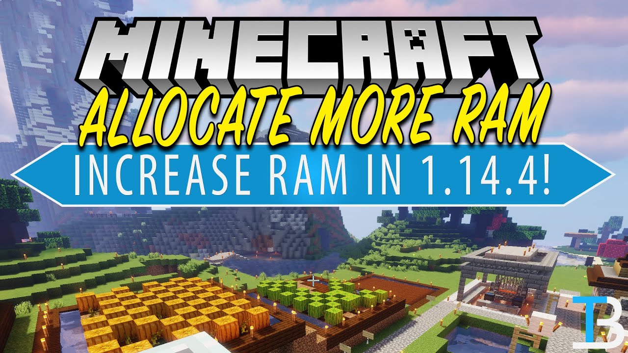 How To Allocate More Ram To Minecraft 1 14 4 Dedicate More Ram To Minecraft 1 14 4 Youtube