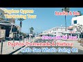 Paphos promenade  harbour area driving tour kato paphos cyprus