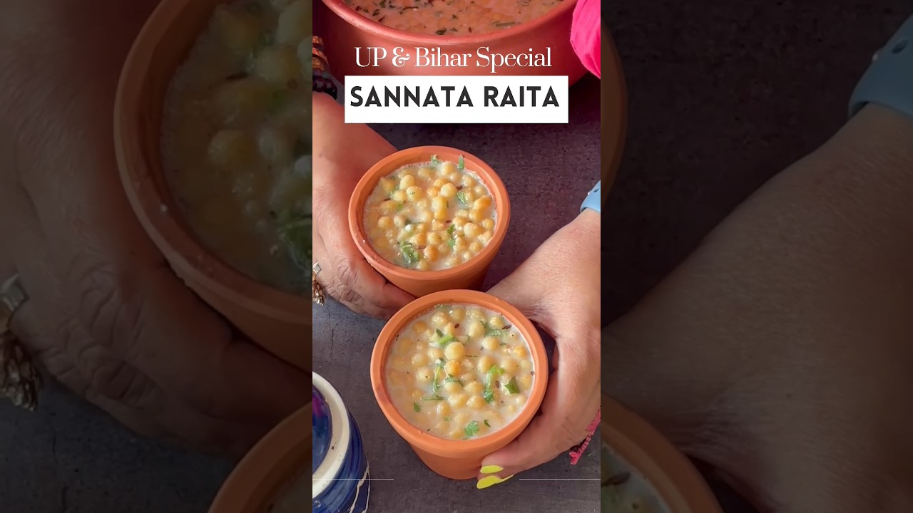 Sannata Raita | सन्नाटा रायता | Must-Try Summer Cooler from UP & Bihar