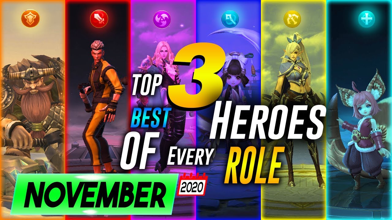 MOBILE LEGENDS BEST HEROES 2020 (November)