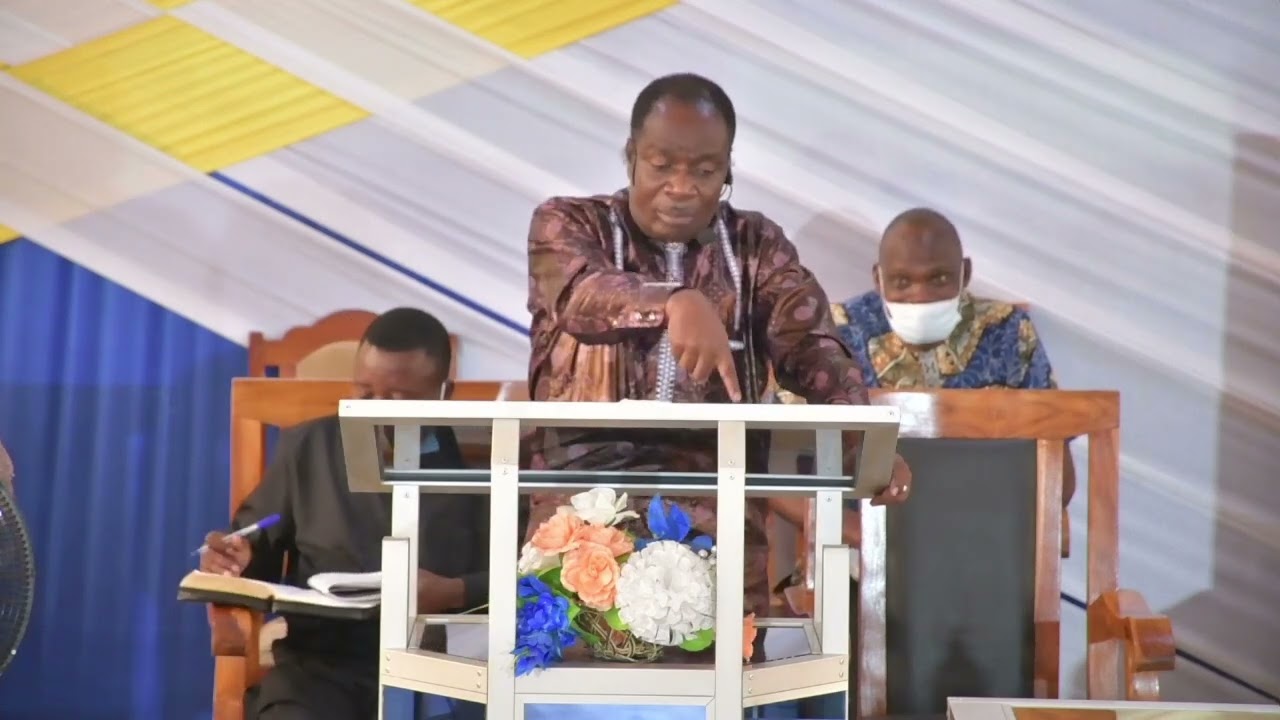 ELDER SETH YAW PEASA AND TEAM IN EGLISE DE PENTECOTE DU TOGO, PAROISSE DE LOME SOLIDARITE. WED. MOR.