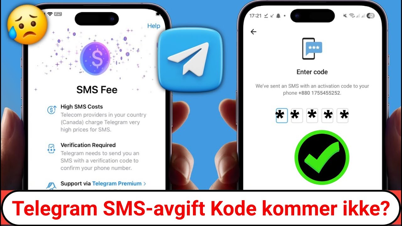 🔥 Telegramkode SMS-problem? 100 % fungerende løsning (ingen gebyr | OTP kommer ikke fiks)