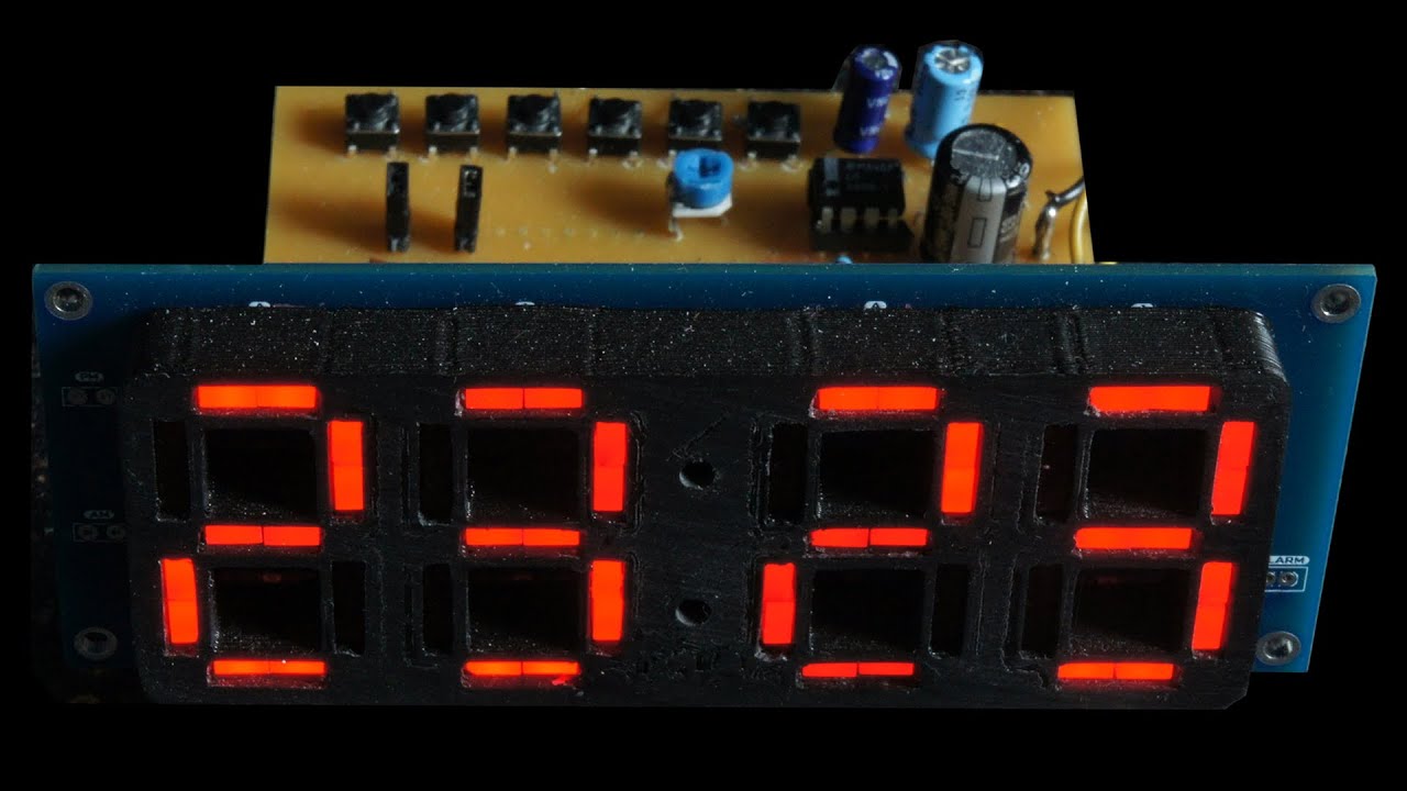 LM8560 based clock & duplex display remade (2023) pt.2 - YouTube