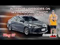 Interior upgrades on my vios with price and shop reveal  andrey tv