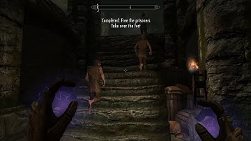 Skyrim - The Unfortunate effects of Chain Lightning