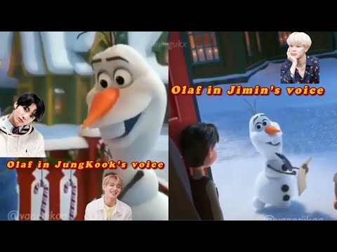 [must-watch]-olaf-with-bts-jungkook-and-jimin-voice