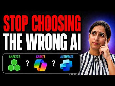 Stop Choosing the Wrong AI | Data Agent vs Microsoft 365 Copilot vs Copilot Studio